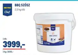 Metro METRO Chef BBQ SZÓSZ ajánlat