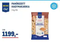 Metro METRO Chef PANÍROZOTT HAGYMAKARIKA ajánlat