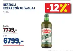 Metro BERTOLLI Extra szűz olívaolaj ajánlat
