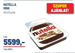 Metro NUTELLA MINI ajánlat
