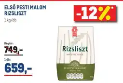Metro ELSŐ PESTI MALOM RIZSLISZT ajánlat