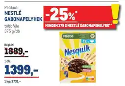 Metro Nestlé Gabonapelyhek ajánlat