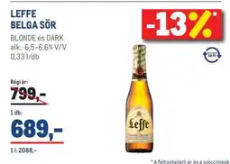 Metro LEFFE BELGA SÖR ajánlat