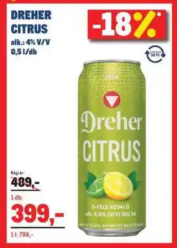 Metro DREHER CITRUS ajánlat