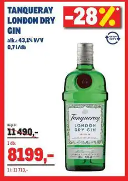 Metro Tanqueray London Dry Gin ajánlat