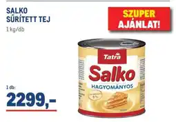 Metro Tatra Salko ajánlat
