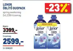 Metro Lenor Öblítő Duopack ajánlat