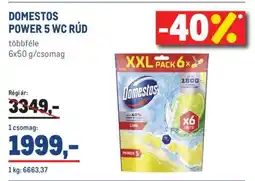 Metro DOMESTOS POWER 5 WC-RÚD ajánlat