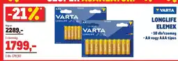 Metro VARTA LONGLIFE ELEMEK ajánlat