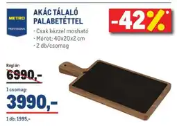 Metro METRO PROFESSIONAL AKÁC TÁLALÓ PALABETÉTTEL ajánlat
