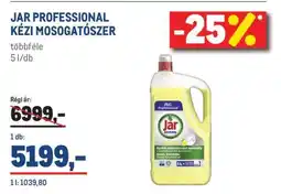 Metro JAR PROFESSIONAL KÉZI MOSOGATÓSZER ajánlat
