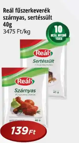 Real Reál fűszerkeverék szárnyas, sertéssült ajánlat