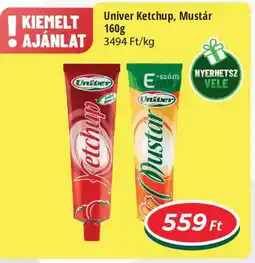 Real Univer Ketchup, Mustár ajánlat