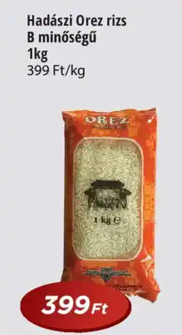 Real Hadászi Orez rizs B minőségű ajánlat