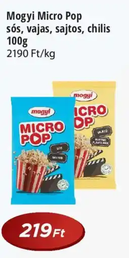 Real Mogyi Micro Pop sós, vajas, sajtos, chilis ajánlat