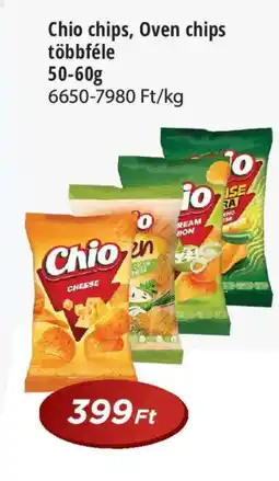 Real Chio chips, Oven chips többféle ajánlat