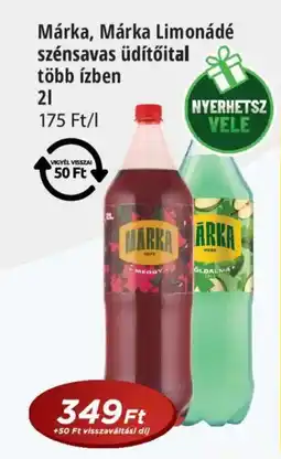 Real Márka, Márka Limonádé szénsavas üdítőital több ízben ajánlat