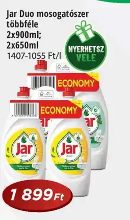 Real Jar Duo mosogatószer többféle ajánlat