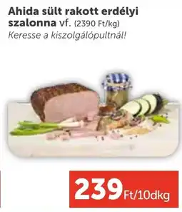 PRIVÁT Ahida sült rakott erdélyi szalonna ajánlat