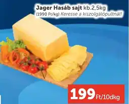 PRIVÁT Jager Hasáb sajt ajánlat