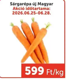 PRIVÁT Sárgarépa új Magyar ajánlat
