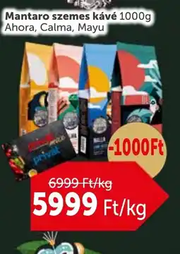 PRIVÁT Mantaro szemes kávé ajánlat