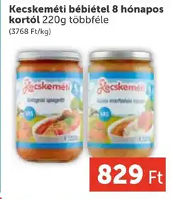 PRIVÁT Kecskeméti bébiétel 8 hónapos kortól ajánlat