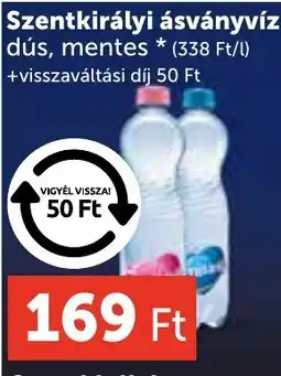 PRIVÁT Szentkirályi ásványvíz ajánlat