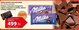 PRIVÁT Milka táblás tejcsokoládé ajánlat