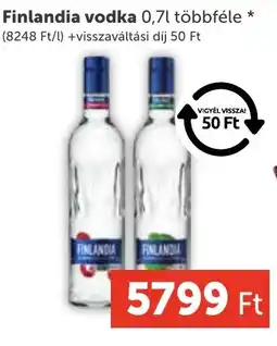 PRIVÁT Finlandia vodka ajánlat