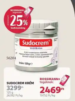 Rossmann Sudocrem krém ajánlat