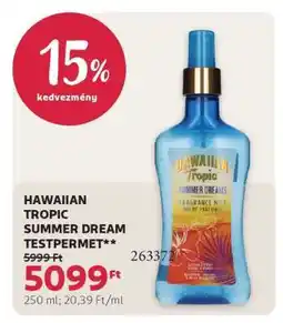 Rossmann HAWAIIAN TROPIC SUMMER DREAM TESTPERMET ajánlat