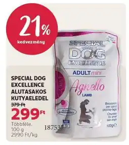 Rossmann SPECIAL DOG EXCELLENCE ALUTASAKOS KUTYAELEDEL ajánlat
