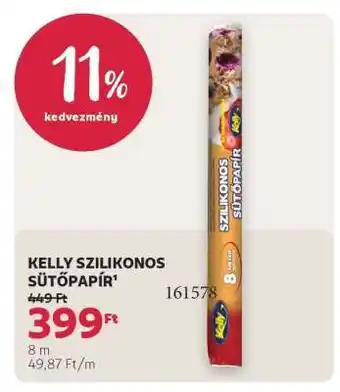 Rossmann Kelly szilikonos sütőpapír ajánlat