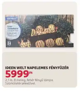 Rossmann IDEEN WELT NAPELEMES FÉNYFŰZÉR ajánlat