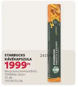 Rossmann Starbucks kávékapszula ajánlat
