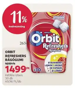 Rossmann Orbit Refreshers rágógumi ajánlat