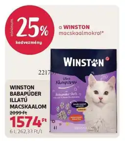 Rossmann WINSTON BABAPÚDER ILLATÚ MACSKAALOM ajánlat