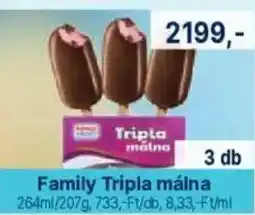 Family Frost Family Tripla málna ajánlat
