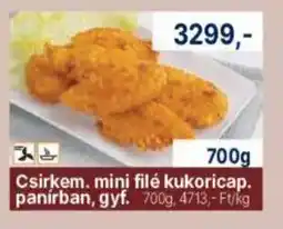 Family Frost Csirkem. mini filé kukoricap. panírban, gyf. ajánlat