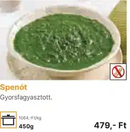 Family Frost Spenót ajánlat