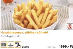 Family Frost Hasábburgonya, sütőben süthető ajánlat