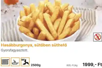 Family Frost Hasábburgonya, sütőben süthető ajánlat