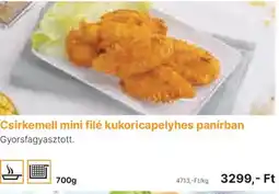 Family Frost Csirkemell mini filé kukoricapelyhes panírban ajánlat