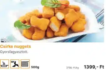 Csirke nuggets