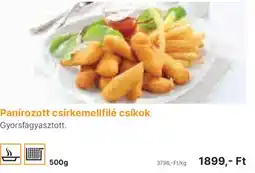 Family Frost Panírozott csirkemellfilé csíkok ajánlat