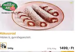 Family Frost Kókuszrúd ajánlat