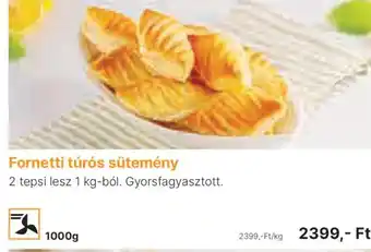 Fornetti túrós sütemény