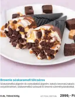 Family Frost Brownie sóskaramell tölcséres ajánlat