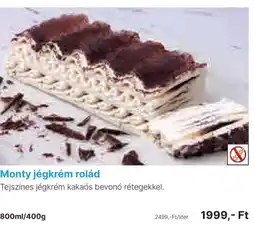 Family Frost Monty jégkrém rolád ajánlat